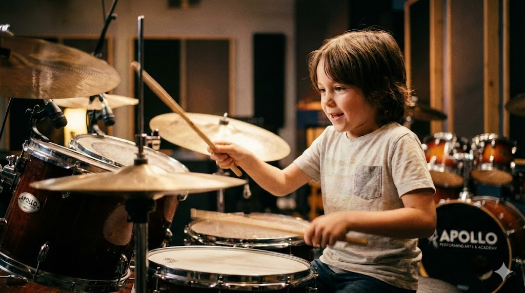 Drum and percussion lessons for beginners and advanced students